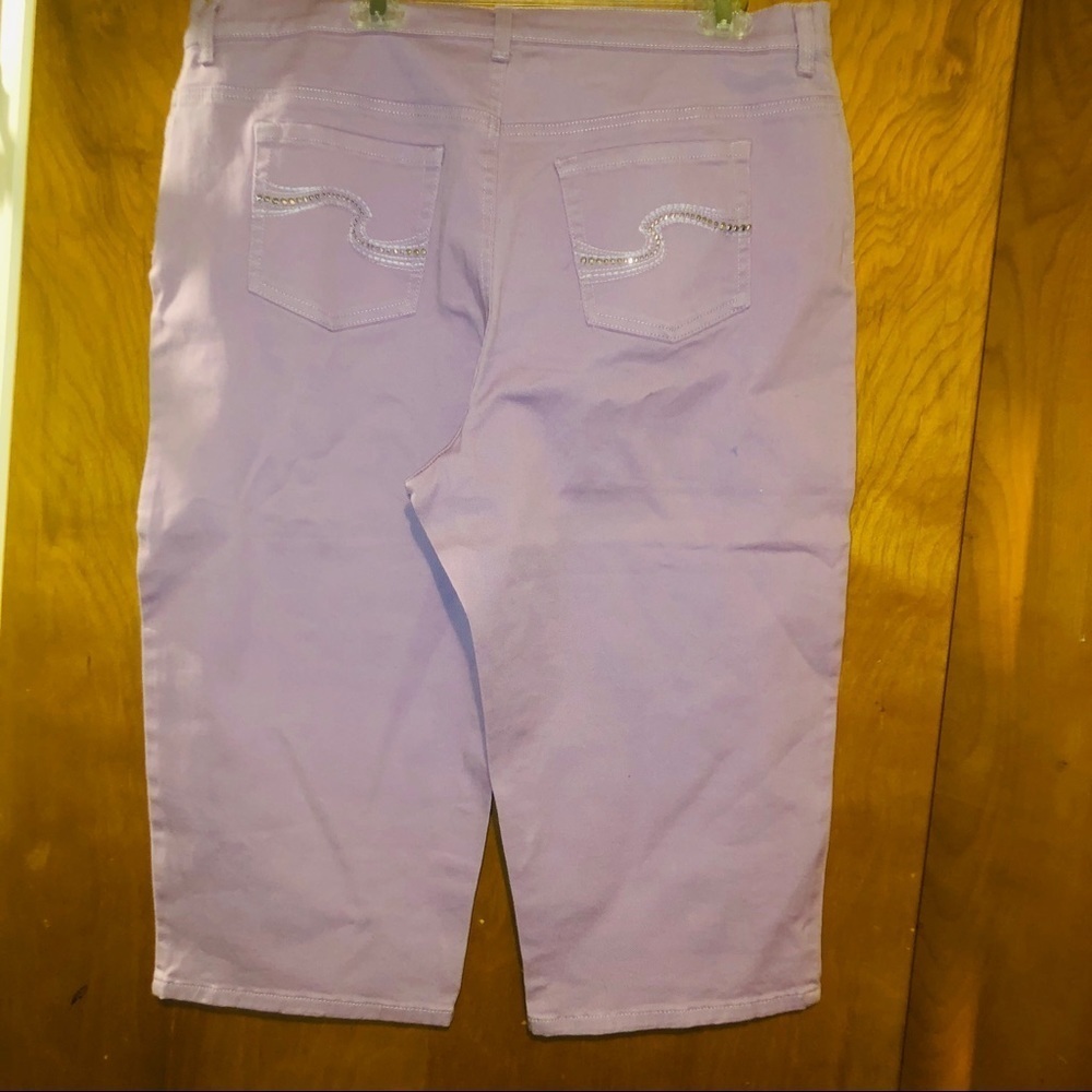 𝅺Gloria Vanderbilt Amanda Capris Heritage Fit  18